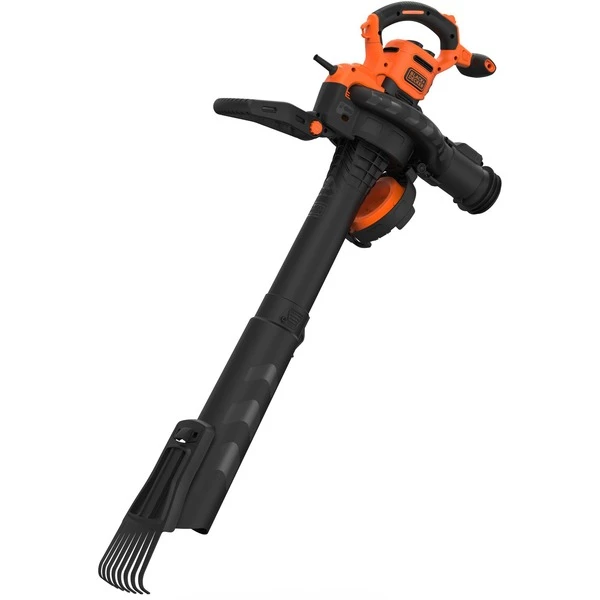 Black & Decker BLACK+DECKER BEBLV301-QS Souffleuse à Feuilles 3000 W, Aspirateur/Souffleur De Feuilles (Noir/Orange, Souffleur Sac-à-dos, 206 Km/h, 404 Km/h, 268 M³/h, 72 L, Noir, Orange) – Image 3