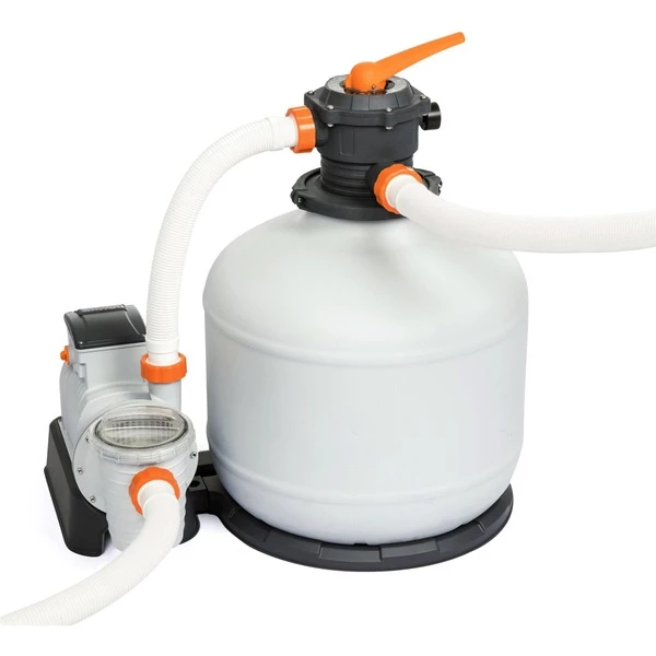 Bestway 58486 Accessoire Pour Piscine Kit De Filtre De Sable, Filtre à Eau (Gris, Kit De Filtre De Sable, Noir, Orange, Blanc, Piscine Hors-sol, 9800 L, 1100 L, 66600 L) 3 Bestway 58486 Accessoire Pour Piscine Kit De Filtre De Sable, Filtre à Eau (Gris, Kit De Filtre De Sable, Noir, Orange, Blanc, Piscine Hors-sol, 9800 L, 1100 L, 66600 L)