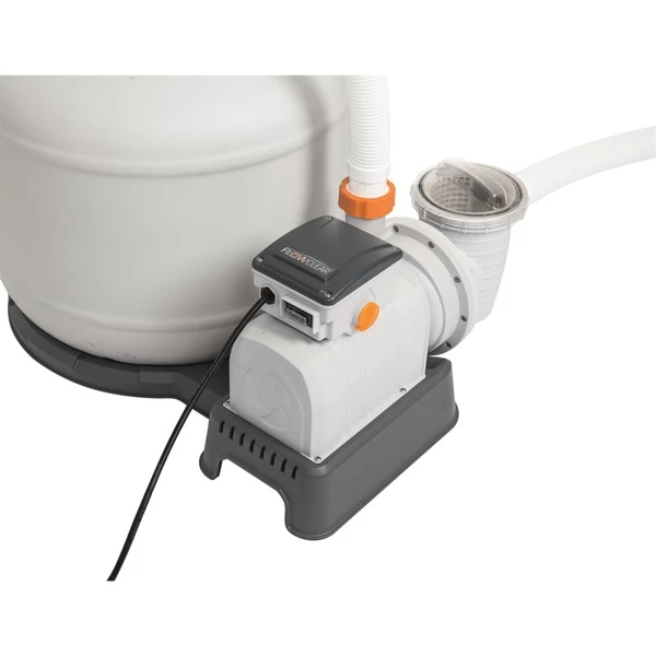 Bestway 58486 Accessoire Pour Piscine Kit De Filtre De Sable, Filtre à Eau (Gris, Kit De Filtre De Sable, Noir, Orange, Blanc, Piscine Hors-sol, 9800 L, 1100 L, 66600 L) 6 Bestway 58486 Accessoire Pour Piscine Kit De Filtre De Sable, Filtre à Eau (Gris, Kit De Filtre De Sable, Noir, Orange, Blanc, Piscine Hors-sol, 9800 L, 1100 L, 66600 L) – Image 4