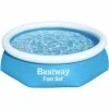 Bestway Fast Set Kit Piscine Gonflable Ronde 2,44 M X 61 Cm (Bleu/Bleu Clair, (bleu/bleu Clair, Avec Pompe De Filtration)) -Pas Cher Irrigation Magasin Bestway Fast Set Kit piscine gonflable ronde 2 44 m x 61 cm@@1844768