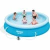Bestway Fast Set Piscine Autoportante Pool, Set Avec Pompe 3.66m X 76cm (Bleu, Set Avec Pompe 3.66m X 76cm, 5377 L, Piscine Gonflable, Bleu, 15 Kg) -Pas Cher Irrigation Magasin Bestway Fast Set Piscine autoportante Pool set avec pompe 3 66m x 76cm@@1so3bp1h