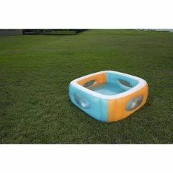 Bestway Piscine à Hublots (Bleu/Vert, 565 L, Rectangulaire 168cm X 168cm X 56cm,bleu,vert) 13 Bestway Piscine à Hublots (Bleu/Vert, 565 L, Rectangulaire 168cm X 168cm X 56cm,bleu,vert) -Pas Cher Irrigation Magasin Bestway Piscine Hublots@@1so3bp4a 5
