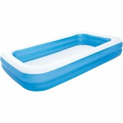 Bestway Piscine Familiale 305 (Bleu/Blanc, 305 X 183 X 46 Cm)