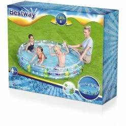 Bestway Piscine Gonflable TROIS ANNEAUX PLONGÉE PROFONDE - 3 Boudains - Φ1.83m X H33cm (Piscine Gonflable, 480 L, 2 An(s), Vinyl, Multicolore) 10 Bestway Piscine Gonflable TROIS ANNEAUX PLONGÉE PROFONDE - 3 Boudains - Φ1.83m X H33cm (Piscine Gonflable, 480 L, 2 An(s), Vinyl, Multicolore) -Pas Cher Irrigation Magasin Bestway Piscine gonflable TROIS ANNEAUX PLONG E PROFONDE 3 boudains 1 83m x H33cm@@1448328 2