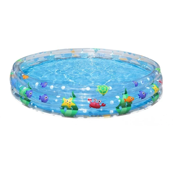 Bestway Piscine Gonflable TROIS ANNEAUX PLONGÉE PROFONDE - 3 Boudains - Φ1.83m X H33cm (Piscine Gonflable, 480 L, 2 An(s), Vinyl, Multicolore) 6 Bestway Piscine Gonflable TROIS ANNEAUX PLONGÉE PROFONDE - 3 Boudains - Φ1.83m X H33cm (Piscine Gonflable, 480 L, 2 An(s), Vinyl, Multicolore) – Image 4