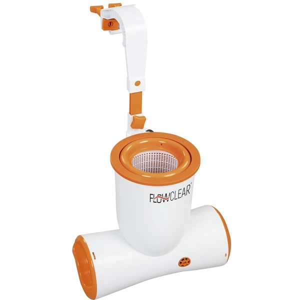 Bestway Pompe Di Filtration Skimatic Flowcleartm, Filtre à Eau (Blanc/Orange, Pompe à Filtre à Cartouche, Orange, Blanc, 1100 L, 31700 L, 220-240 V, 50 Hz) 3 Bestway Pompe Di Filtration Skimatic Flowcleartm, Filtre à Eau (Blanc/Orange, Pompe à Filtre à Cartouche, Orange, Blanc, 1100 L, 31700 L, 220-240 V, 50 Hz)