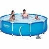 Bestway Steel Pro 3.05m X 76cm, Bleu, Piscine (Bleu, Bleu, 4678 L, Piscine Hors Sol, Bleu, 20,9 Kg) 1 Bestway Steel Pro 3.05m X 76cm, Bleu, Piscine (Bleu, Bleu, 4678 L, Piscine Hors Sol, Bleu, 20,9 Kg) -Pas Cher Irrigation Magasin Bestway Steel Pro 3 05m x 76cm Bleu Piscine@@1so3bp1i
