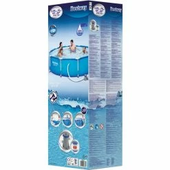 Bestway Steel Pro 3.05m X 76cm, Bleu, Piscine (Bleu, Bleu, 4678 L, Piscine Hors Sol, Bleu, 20,9 Kg) -Pas Cher Irrigation Magasin Bestway Steel Pro 3 05m x 76cm Bleu Piscine@@1so3bp1i 3
