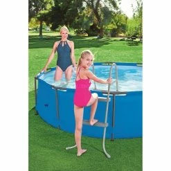 Bestway Échelle De Piscine Flowclear 84cm (Gris) -Pas Cher Irrigation Magasin Bestway chelle de piscine Flowclear 84cm@@1821071 35