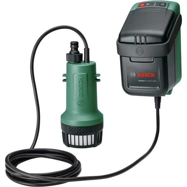 Bosch GardenPump 18V-2000, 06008C4202, Pompe Submersible Et Pression (Vert/Noir) 4 Bosch GardenPump 18V-2000, 06008C4202, Pompe Submersible Et Pression (Vert/Noir) – Image 2