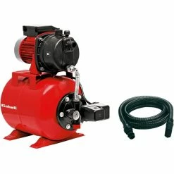 Einhell GC-WW 6538 Set 650 W 3,6 Bar 3800 L/h, Pompe (Rouge/Noir, 650 W, Secteur, 3,6 Bar, 3800 L/h, IPX4)
