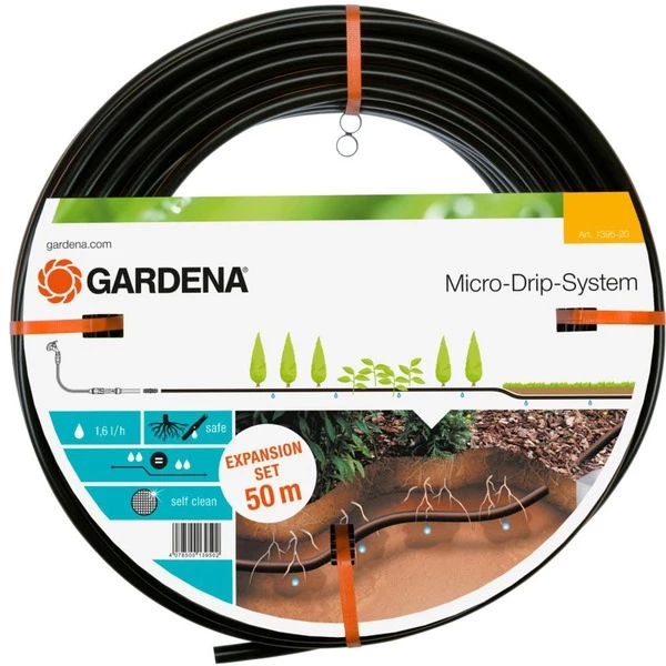 GARDENA 1395-20 Tuyau D'arrosage 50 M Noir, Goutteurs (Noir, 50 M, Noir, Tuyau Seulement) 3 GARDENA 1395-20 Tuyau D'arrosage 50 M Noir, Goutteurs (Noir, 50 M, Noir, Tuyau Seulement)