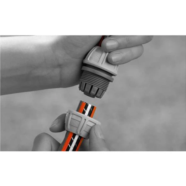 GARDENA 18280-20 Raccord Des Tuyaux D'eau Connecteur De Tuyau Gris, Argent 1 Pièce(s), Raccord De Tuyau (Gris, Connecteur De Tuyau, Gris, Argent) – Image 3