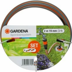 GARDENA 2713-20 Raccord Des Tuyaux D'eau 3 Pièce(s), Raccord De Robinet (Gris/Orange, 3 Pièce(s))