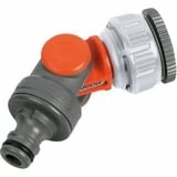 GARDENA 2999-20 Raccord Des Tuyaux D'eau Gris, Orange 1 Pièce(s), Raccord De Robinet (Gris/Orange, Gris, Orange) – Image 3