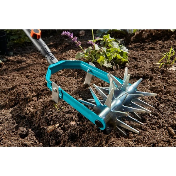 GARDENA 3195-20 Mini-fraise, Pioche (Turquoise, 14 Cm, Bleu) 4 GARDENA 3195-20 Mini-fraise, Pioche (Turquoise, 14 Cm, Bleu) – Image 2