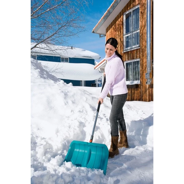 GARDENA 3243-20 Pelle Et Pioche Pelle à Neige Plastique Bleu (Turquoise, Pelle à Neige, Plastique, Bleu, 50 Cm) – Image 5