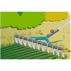 GARDENA 3391-20 Râteau à Feuilles Acier, Scarificateur (Turquoise/Noir, Râteau à Feuilles, Acier, 35 Cm, 1 Pièce(s)) -Pas Cher Irrigation Magasin GARDENA 3391 20 R teau feuilles Acier Scarificateur@@9wihru26 2