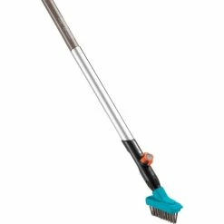 GARDENA 3605-30 Non Classé, Brosse (Turquoise/bois, Multicolore, Acier, GARDENA)
