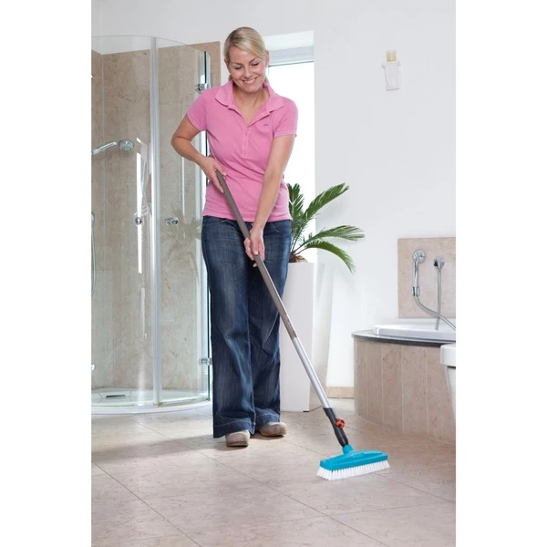 GARDENA 3639-20 Brosse De Nettoyage Bleu, Blanc, Balai (Turquoise/Blanc, Bleu, Blanc, 30 Cm, 1 Pièce(s)) 4 GARDENA 3639-20 Brosse De Nettoyage Bleu, Blanc, Balai (Turquoise/Blanc, Bleu, Blanc, 30 Cm, 1 Pièce(s)) – Image 2
