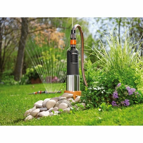 GARDENA 6000/5 Inox Premium, Pompe Submersible Et Pression (Acier Inoxydable/Noir, 1499-20) 4 GARDENA 6000/5 Inox Premium, Pompe Submersible Et Pression (Acier Inoxydable/Noir, 1499-20) – Image 2