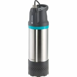 GARDENA 6100/5 Inox Automatique, Pompe Submersible Et Pression (Noir/en Acier Inoxydable, 1773-20)