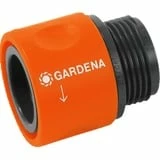GARDENA Adaptateur 26,5 Mm (G 3/4") , Raccord De Tuyau (Orange/gris) – Image 3