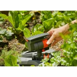 GARDENA Arroseur Oscillant AquaZoom Compact (Gris/Orange, 18708-20) -Pas Cher Irrigation Magasin GARDENA Arroseur oscillant AquaZoom compact@@1589571 1