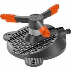 GARDENA Arroseur Rotatif Samba Classic (Gris/Orange)