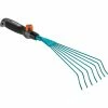 GARDENA Balai à Fleurs Combisystem (Turquoise/Noir, Râteau Manuel, Acier, Duroplast, Noir/Orange, 1 Pièce(s), 120 Mm) -Pas Cher Irrigation Magasin GARDENA Balai fleurs combisystem@@9wihau26