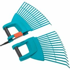 GARDENA Balai à Gazon 2 En 1 XXL Combisystem (Turquoise, Râteau à Feuilles, 77 Cm, 150 Cm, 1 Pièce(s)) -Pas Cher Irrigation Magasin GARDENA Balai gazon 2 en 1 XXL Combisystem@@1213542 2