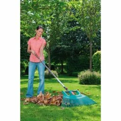 GARDENA Balai à Gazon 2 En 1 XXL Combisystem (Turquoise, Râteau à Feuilles, 77 Cm, 150 Cm, 1 Pièce(s)) -Pas Cher Irrigation Magasin GARDENA Balai gazon 2 en 1 XXL Combisystem@@1213542 5