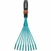GARDENA Balai à Gazon Combisystem (Turquoise/Noir, Râteau Manuel, Acier, Duroplast, Noir/Orange, 1 Pièce(s), 120 Mm) -Pas Cher Irrigation Magasin GARDENA Balai gazon combisystem@@9wihau27