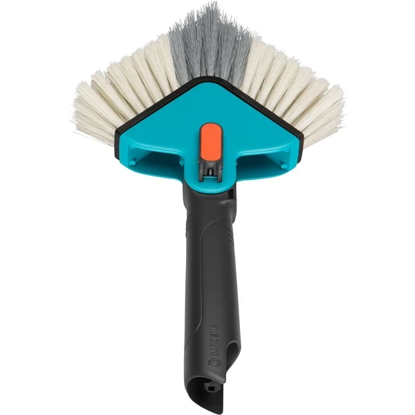 GARDENA Balai Tête De Loup Combisystem (Turquoise/gris, Extérieure, Noir, Bleu, Orange, Balai à Poils Durs, 5 M, 1 Pièce(s)) 4 GARDENA Balai Tête De Loup Combisystem (Turquoise/gris, Extérieure, Noir, Bleu, Orange, Balai à Poils Durs, 5 M, 1 Pièce(s)) – Image 2