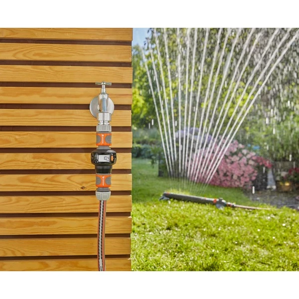 GARDENA Compteur D'eau AquaCount, Appareil De Mesure (Gris/Orange, 18350-20) 5 GARDENA Compteur D'eau AquaCount, Appareil De Mesure (Gris/Orange, 18350-20) – Image 3