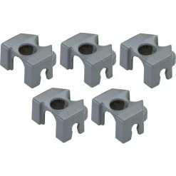 GARDENA Fixation Cavalier 4,6 Mm, Support (Gris, 5 Piéce(s))