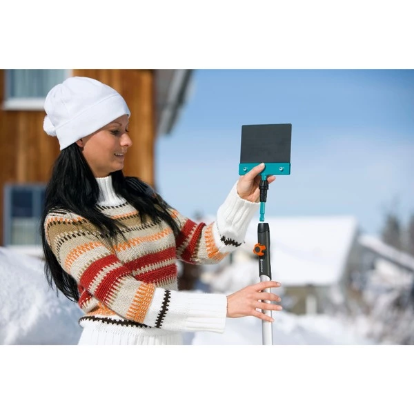 GARDENA Grattoir à Glace Combisystem 15 Cm, Pelle à Neige (Turquoise/Noir, 150 Mm) 6 GARDENA Grattoir à Glace Combisystem 15 Cm, Pelle à Neige (Turquoise/Noir, 150 Mm) – Image 4