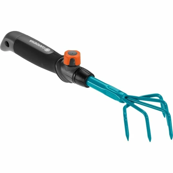 GARDENA Griffe à Fleurs Combisystem, Pioche (Turquoise, Acier, Duroplast, Noir/Orange, 1 Pièce(s), 70 Mm) 3 GARDENA Griffe à Fleurs Combisystem, Pioche (Turquoise, Acier, Duroplast, Noir/Orange, 1 Pièce(s), 70 Mm)