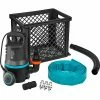 GARDENA Kit Anti-inondations 9000, Pompe Submersible Et Pression (Noir/Turquoise, 9041-20) -Pas Cher Irrigation Magasin GARDENA Kit anti inondations 9000 Pompe submersible et pression@@1808704
