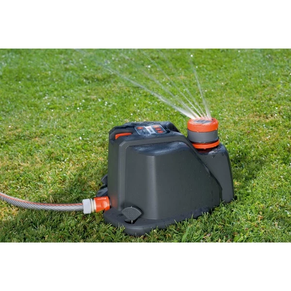 GARDENA Large-Area Irrigation AquaContour Automatic Plastique Gris, Orange, Automate D'irrigation (Gris/Orange, Plastique, Gris, Orange) – Image 2