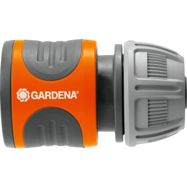 GARDENA Nécessaires D'arrosage 13 Mm (1/2) Et 15 Mm (5/8), Raccord (Gris/Orange, Connecteur De Tuyau, Gris, Orange, Argent) – Image 2