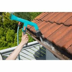 GARDENA Nettoyeur De Gouttières Combisystem Set, Balai (Turquoise/Noir) -Pas Cher Irrigation Magasin GARDENA Nettoyeur de goutti res combisystem set Balai@@9wihru36 3