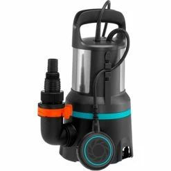 GARDENA Pompe à Eau Sale 16000, Pompe Submersible Et Pression (Noir/en Acier Inoxydable, 450 Watt) -Pas Cher Irrigation Magasin GARDENA Pompe eau sale 16000 Pompe submersible et pression@@1687252 2