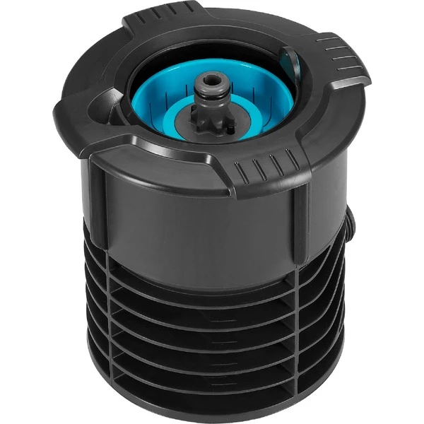 GARDENA Prise D'eau Enterrée, Robinet (Gris/Turquoise, Connecteur De Robinet, 3/4", Mâle, Noir, Bleu) 4 GARDENA Prise D'eau Enterrée, Robinet (Gris/Turquoise, Connecteur De Robinet, 3/4", Mâle, Noir, Bleu) – Image 2