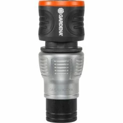 GARDENA Raccord D'arrosage Aquastop Premium 13 Mm - 15 Mm, Raccord De Tuyau (Gris/Argent, Connecteur De Tuyau, 1/2", Métal, Plastique, Noir, Métallique) -Pas Cher Irrigation Magasin GARDENA Raccord d arrosage aquastop Premium 13 mm 15 mm Raccord de tuyau@@9wicau26 1