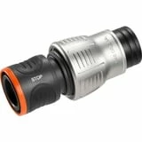 GARDENA Raccord D'arrosage Avec Système Aquastop 19 Mm (3/4"), Raccord De Tuyau (Gris/Argent, Connecteur De Tuyau, Métal, Noir, Orange, Argent) 7 GARDENA Raccord D'arrosage Avec Système Aquastop 19 Mm (3/4"), Raccord De Tuyau (Gris/Argent, Connecteur De Tuyau, Métal, Noir, Orange, Argent) – Image 5