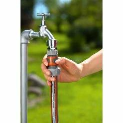 GARDENA Raccord D'arrosage Rapide 19 Mm (3/4") , Raccord De Tuyau (Gris/Orange, Connecteur De Tuyau, 3/4", Plastique, Caoutchouc, Gris, Orange) -Pas Cher Irrigation Magasin GARDENA Raccord d arrosage rapide 19 mm 3 4 Raccord de tuyau@@9wicbu06 1