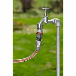 GARDENA Raccord De Tuyau 13 Mm (Gris/Argent, (1/2") - 15 Mm (5/8")) -Pas Cher Irrigation Magasin GARDENA Raccord de tuyau 13 mm@@9wicau31 5