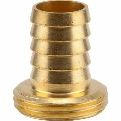 GARDENA Raccord De Tuyau En Laiton (3 Pièces, Pour Tuyau De 1/2")