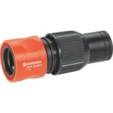 GARDENA Raccord Rapide Grand Débit 19 Mm (3/4), Raccord De Tuyau (Gris/Orange, 1 Pièce(s)) – Image 3